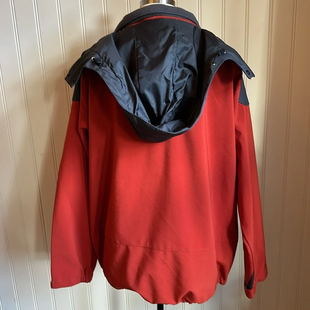 Orange and Grey Performance Jacket